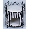 Luxury novelty wrought iron pet sofa bed